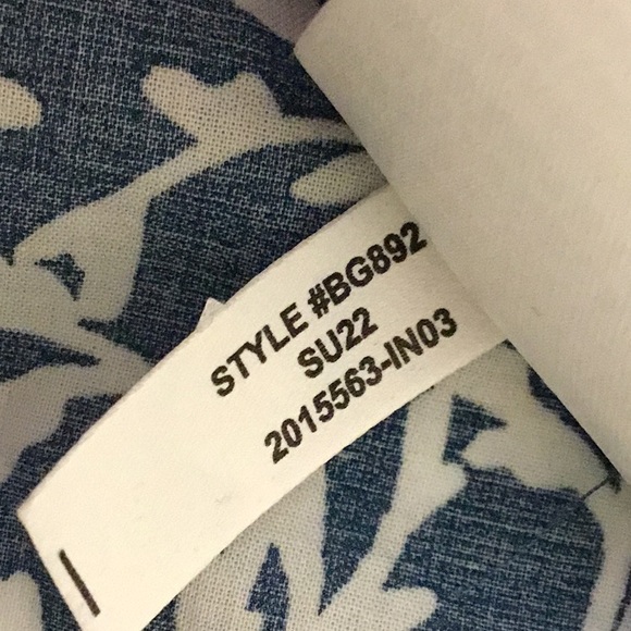 J.Crew smocked ruffle shoulder tank top - Picture 7 of 8